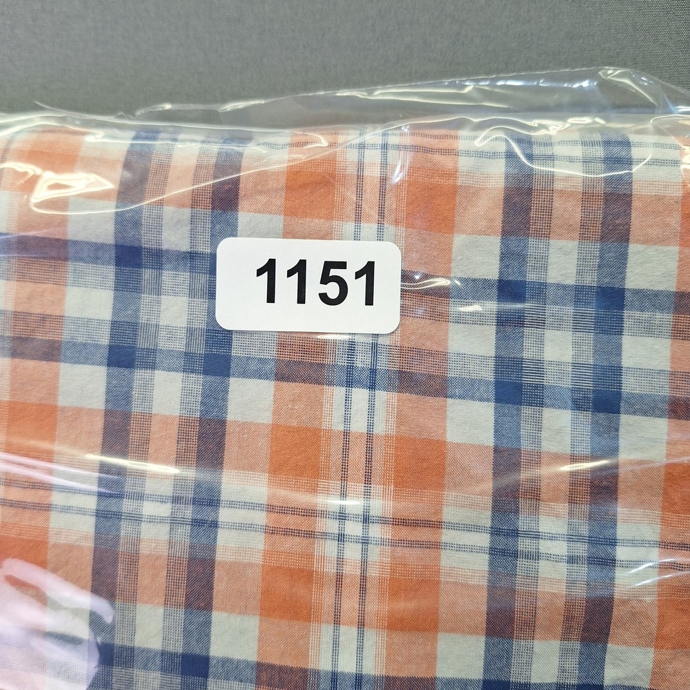 Columbia Out and Back II Long Sleeve Shirt Orange Blue Plaid Mens XXL AM8022-877 - Picture 10 of 10